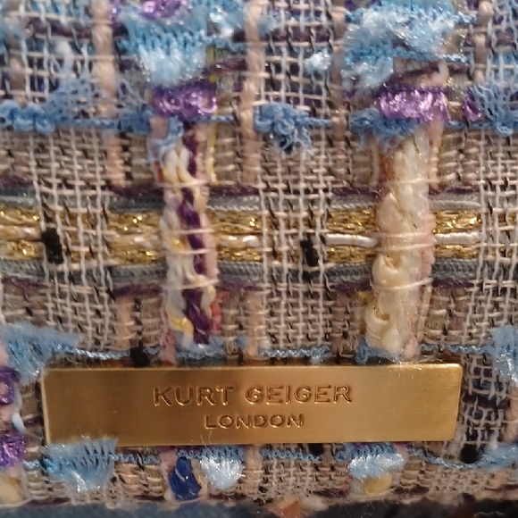 NWT - Kurt Geiger 'Obsessed'!! Gorgeous Multi-Colored 'Kensington' Mini - Picture 10 of 10